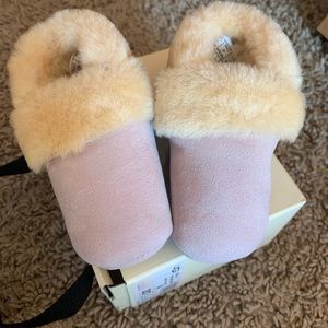 Pink UGG slippers